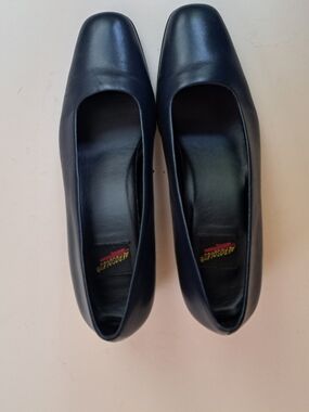 AEROSOLES Blue Square-Toe Women's Flats